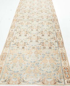 Doris Leslie Blau - Runner in Tabriz antico a trifoglio di sabbia - C.C. 1920 (Frammento)
