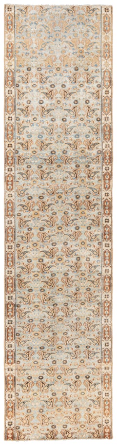 Doris Leslie Blau Antique Tabriz Allover Sand Runner - c. 1920 (Fragment)