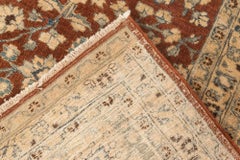 Doris Leslie Blau Antique Tabriz Floral Allover Light Beige Rug - c. 1900