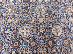 Doris Leslie Blau Antique Tabriz Light Beige Rug - c. 1900 (Size Adjusted)