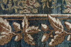 Doris Leslie Blau Antique Turkish Allover Floral Warm Tan Rug - c. 1920