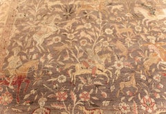 Doris Leslie Blau Antique Turkish Hereke Hunting Rug
