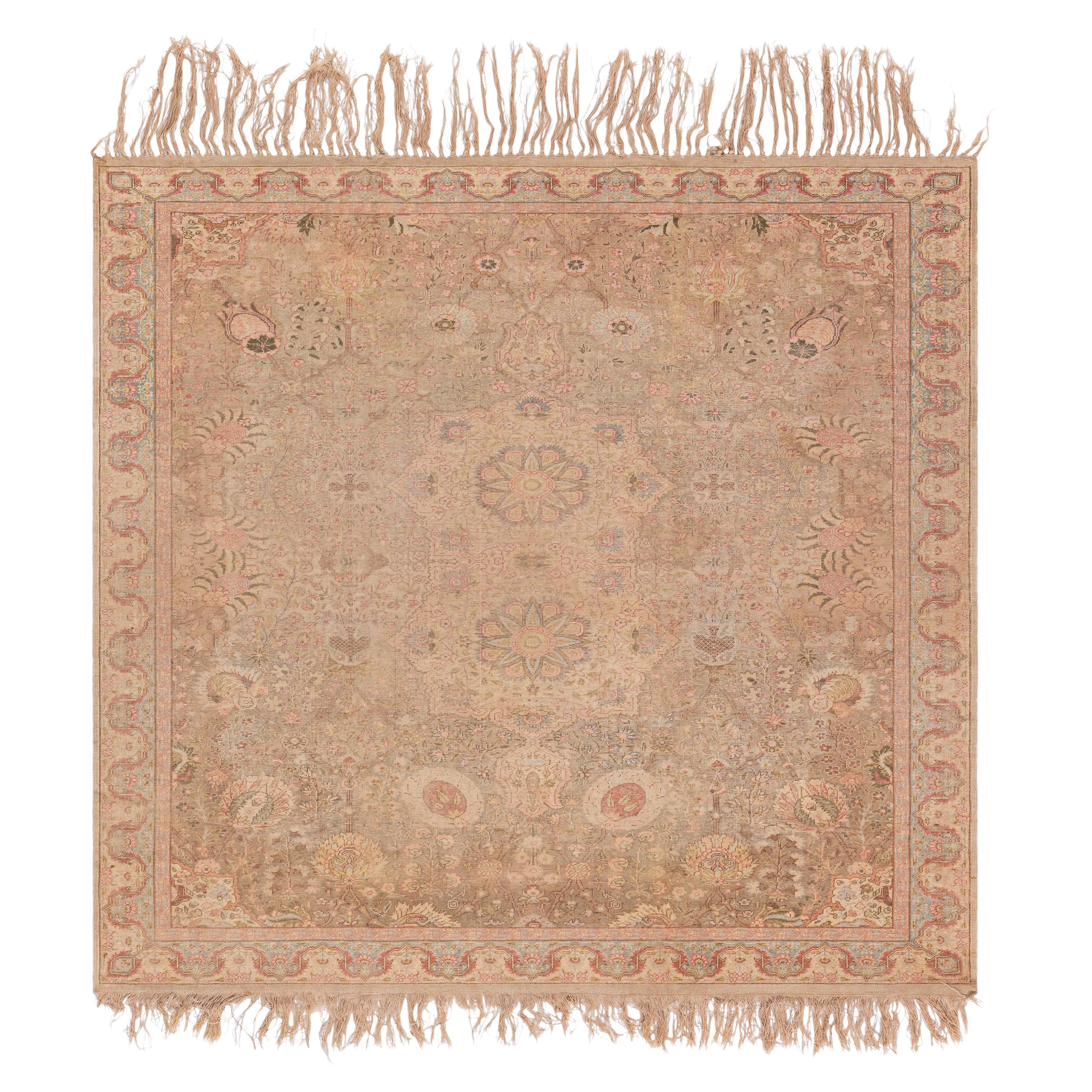 Doris Leslie Blau Antique Turkish Hereke Rug