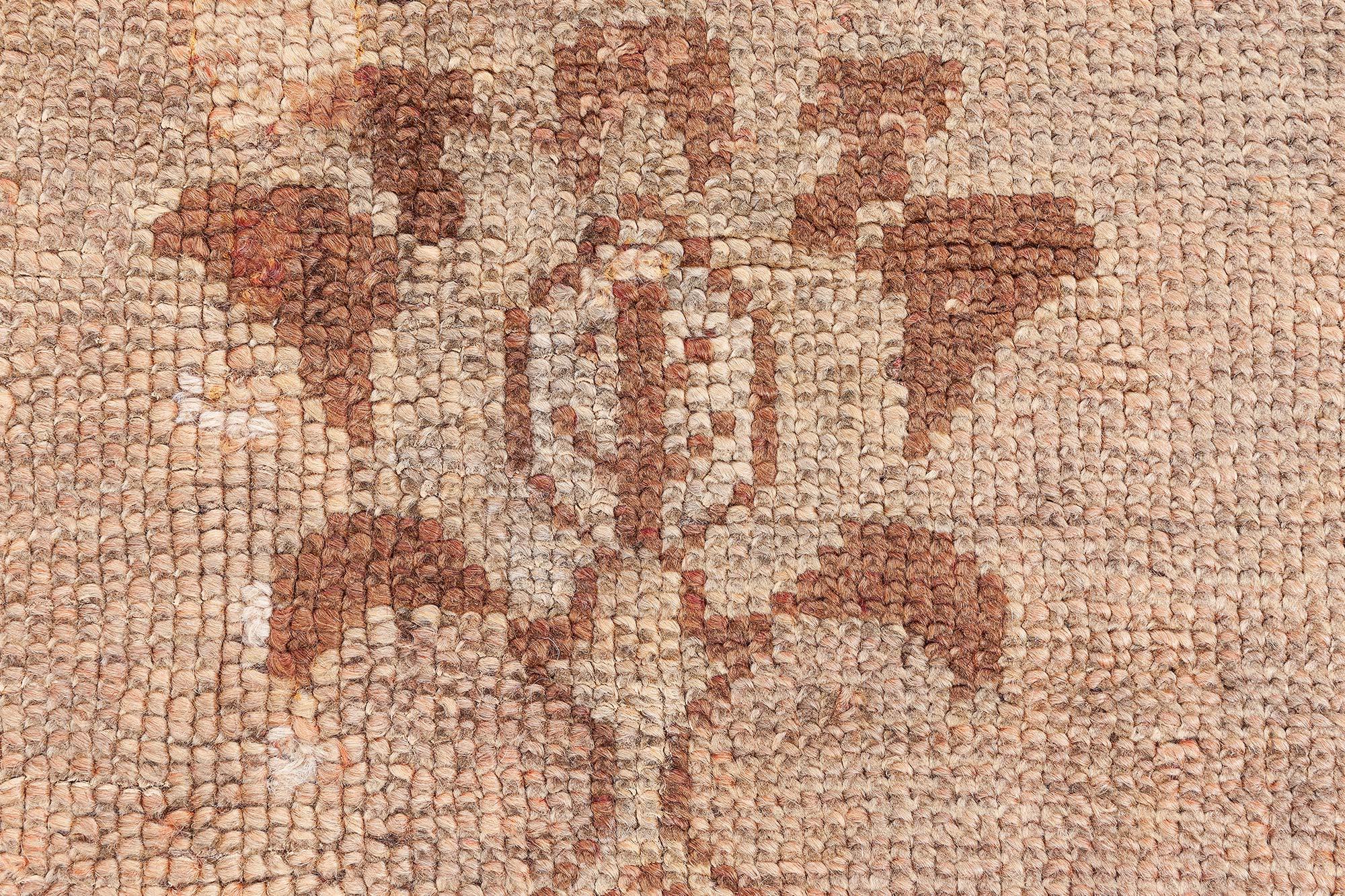 Antique Turkish Oushak Rug
Size: 12'0