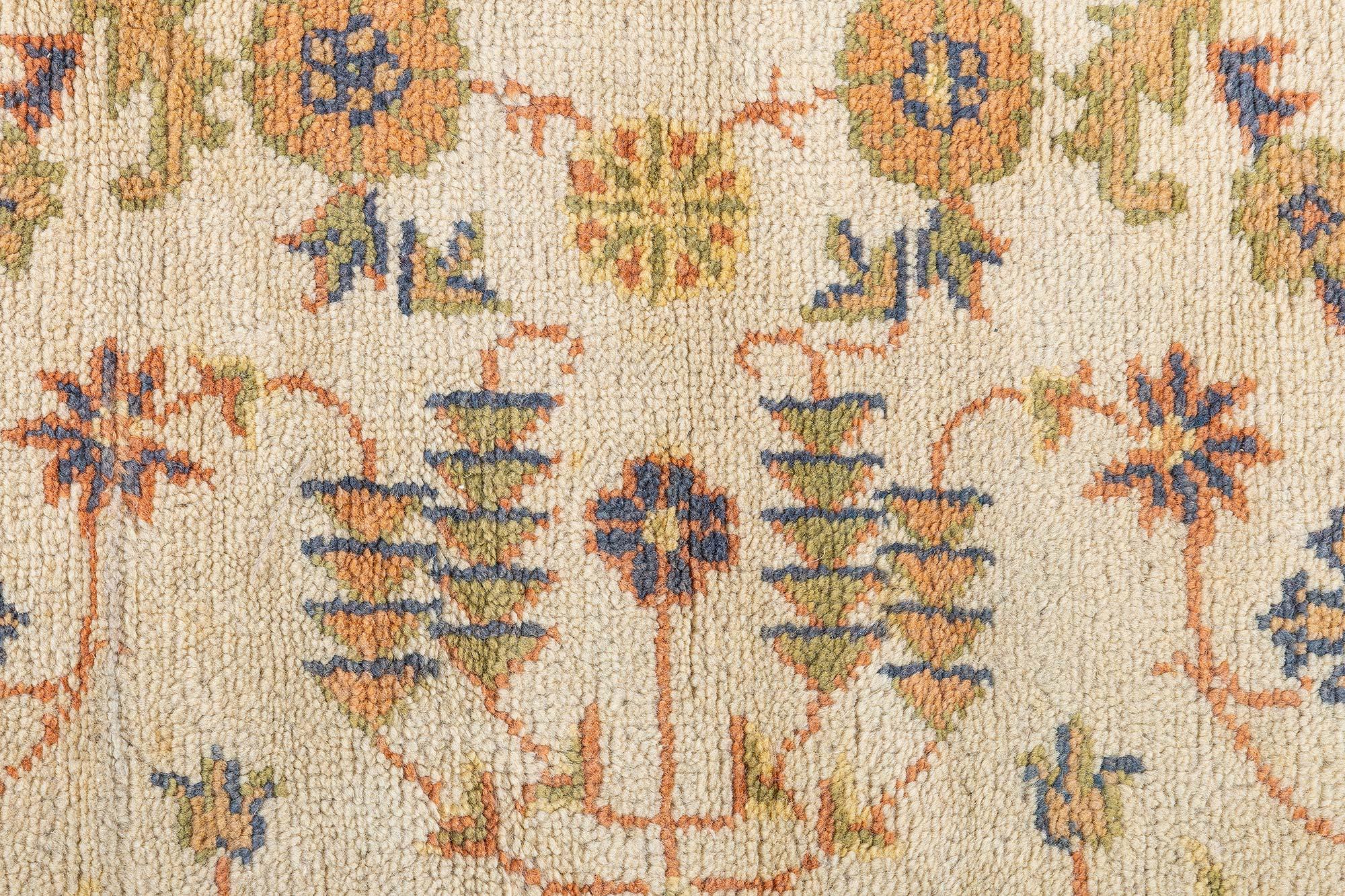 Antique Turkish Oushak Rug
Size: 10'0
