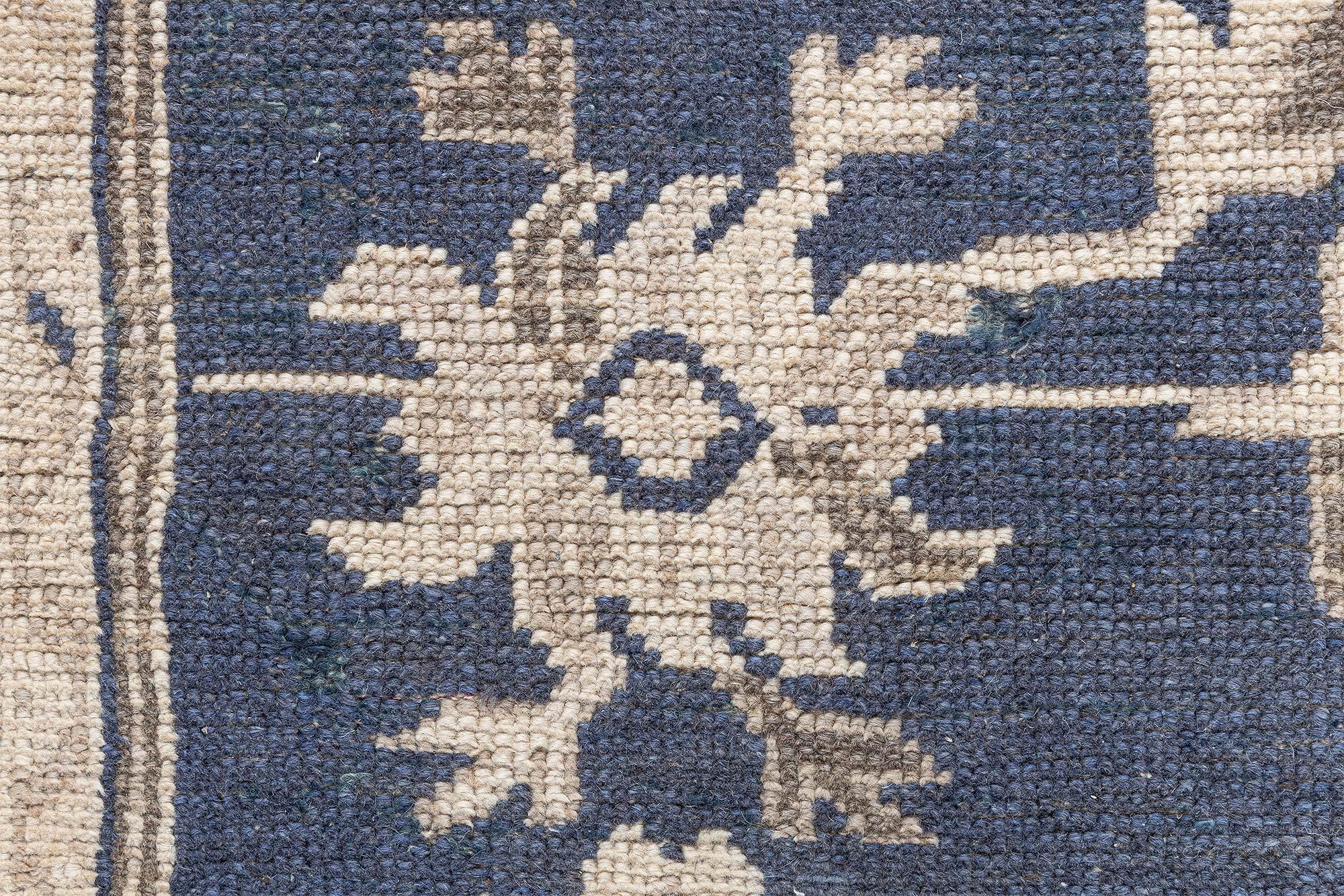 Turco Tappeto Doris Leslie Blau Oushak turco antico in vendita