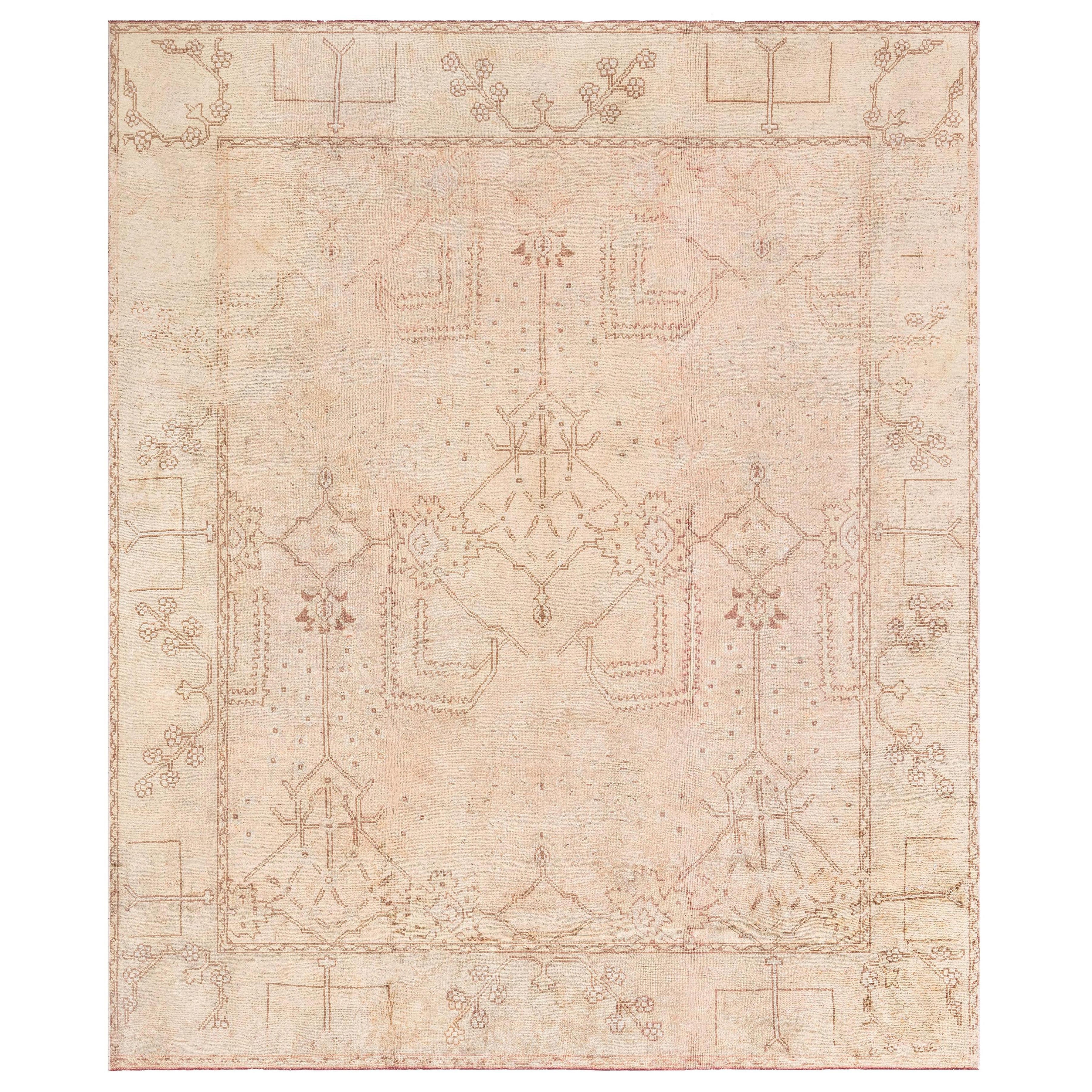 Doris Leslie Blau Antique Turkish Oushak Rug