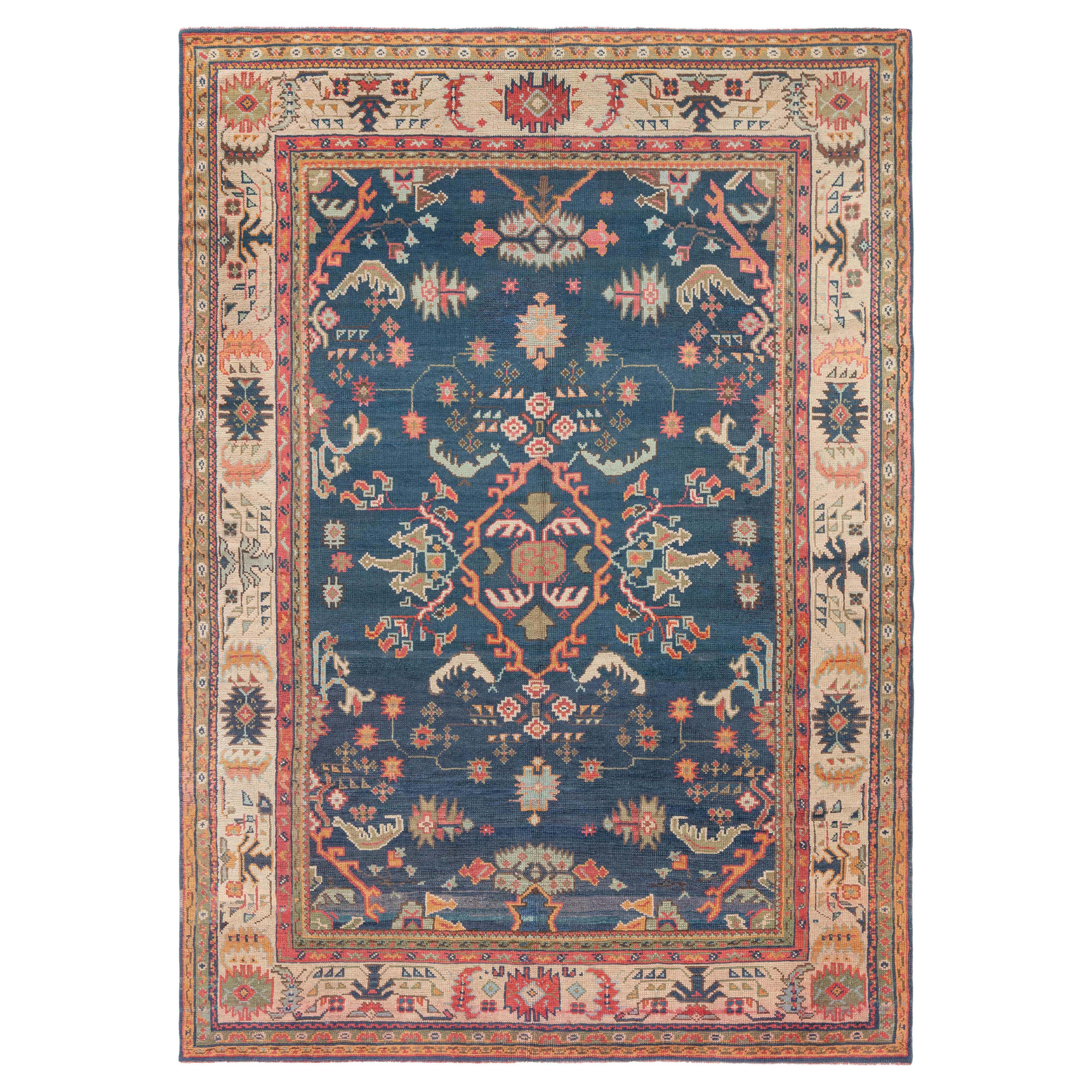 Doris Leslie Blau Antique Turkish Oushak Rug