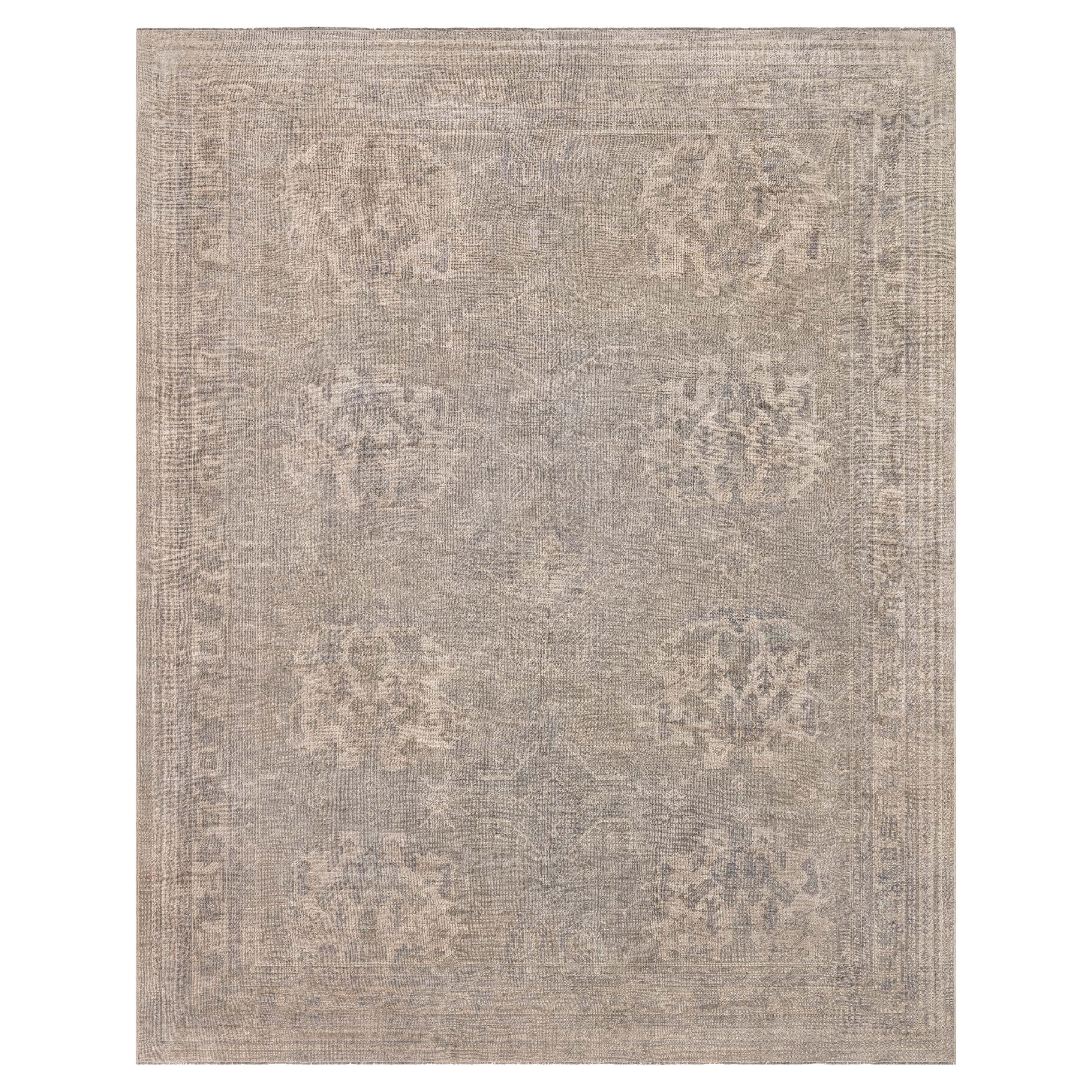 Doris Leslie Blau Antique Turkish Oushak Rug