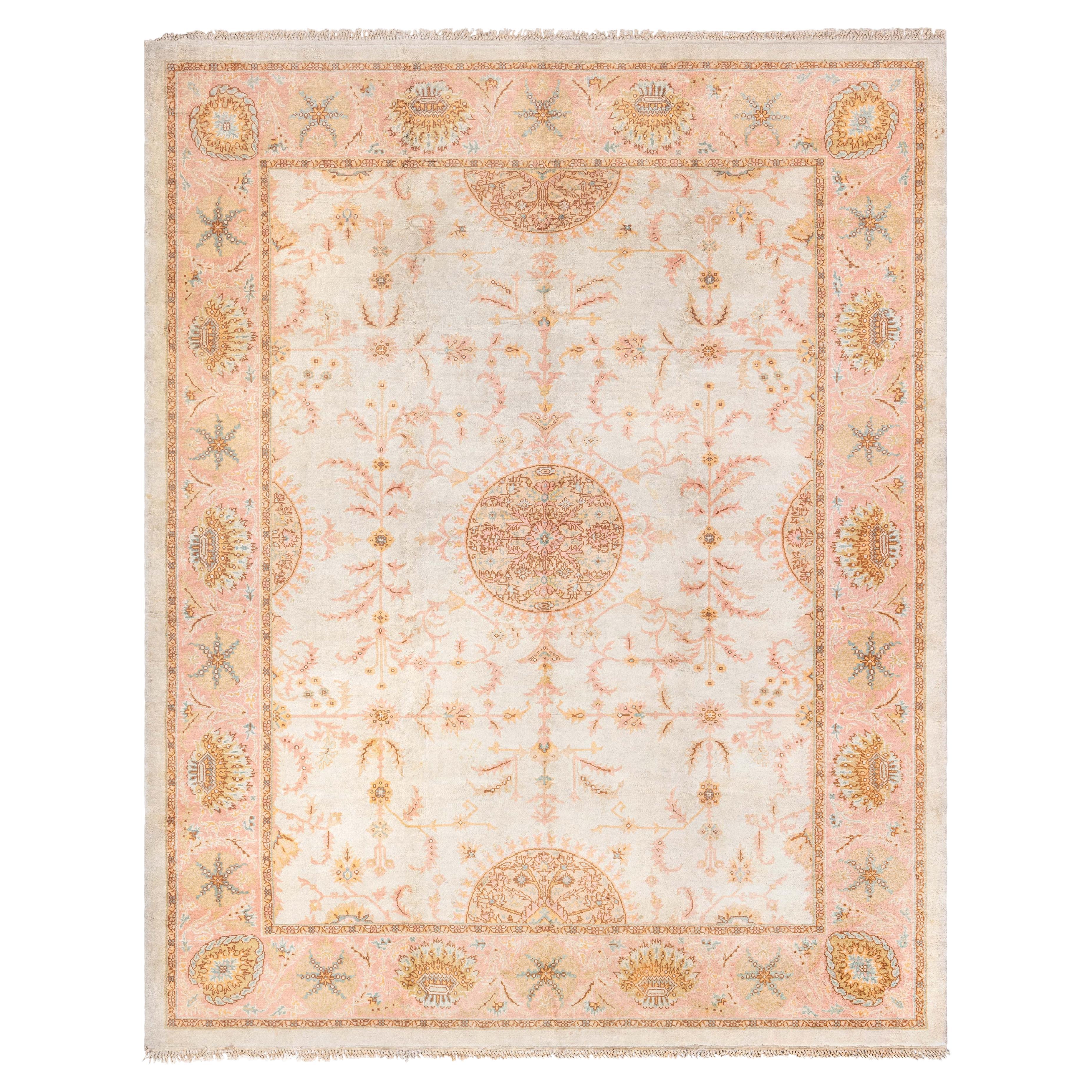 Doris Leslie Blau Antique Turkish Oushak Rug