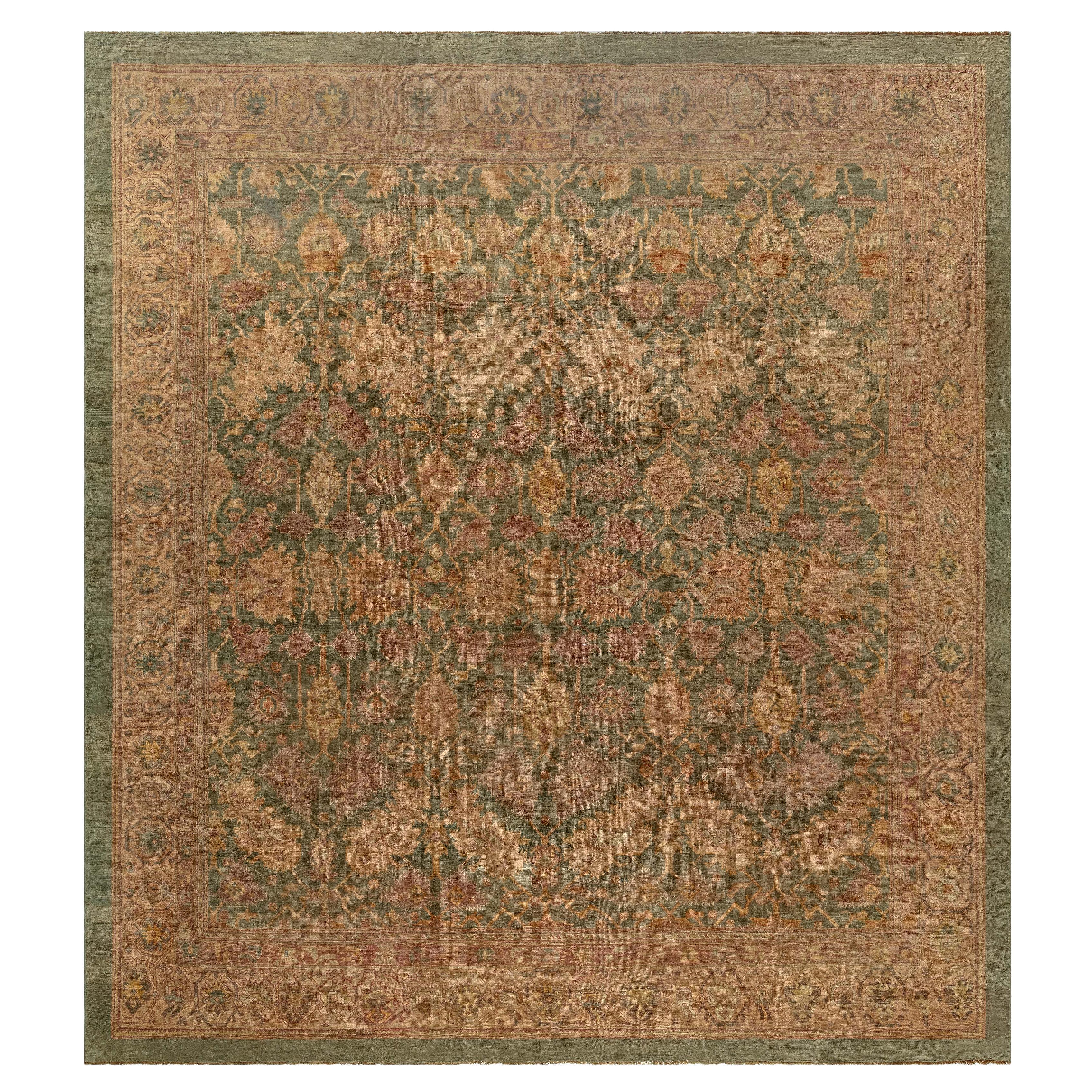 Tappeto Doris Leslie Blau Oushak turco antico