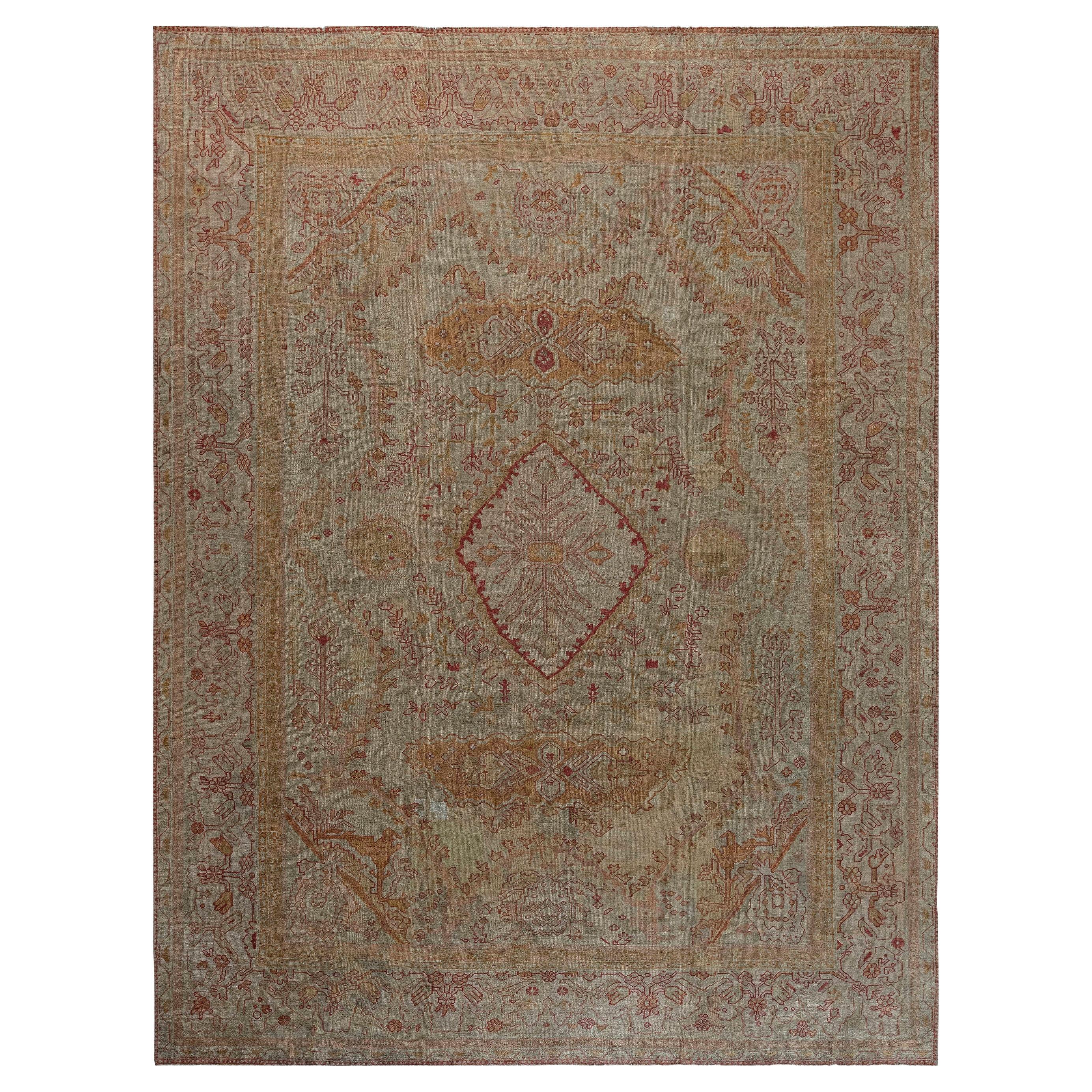 Tappeto Doris Leslie Blau Oushak turco antico