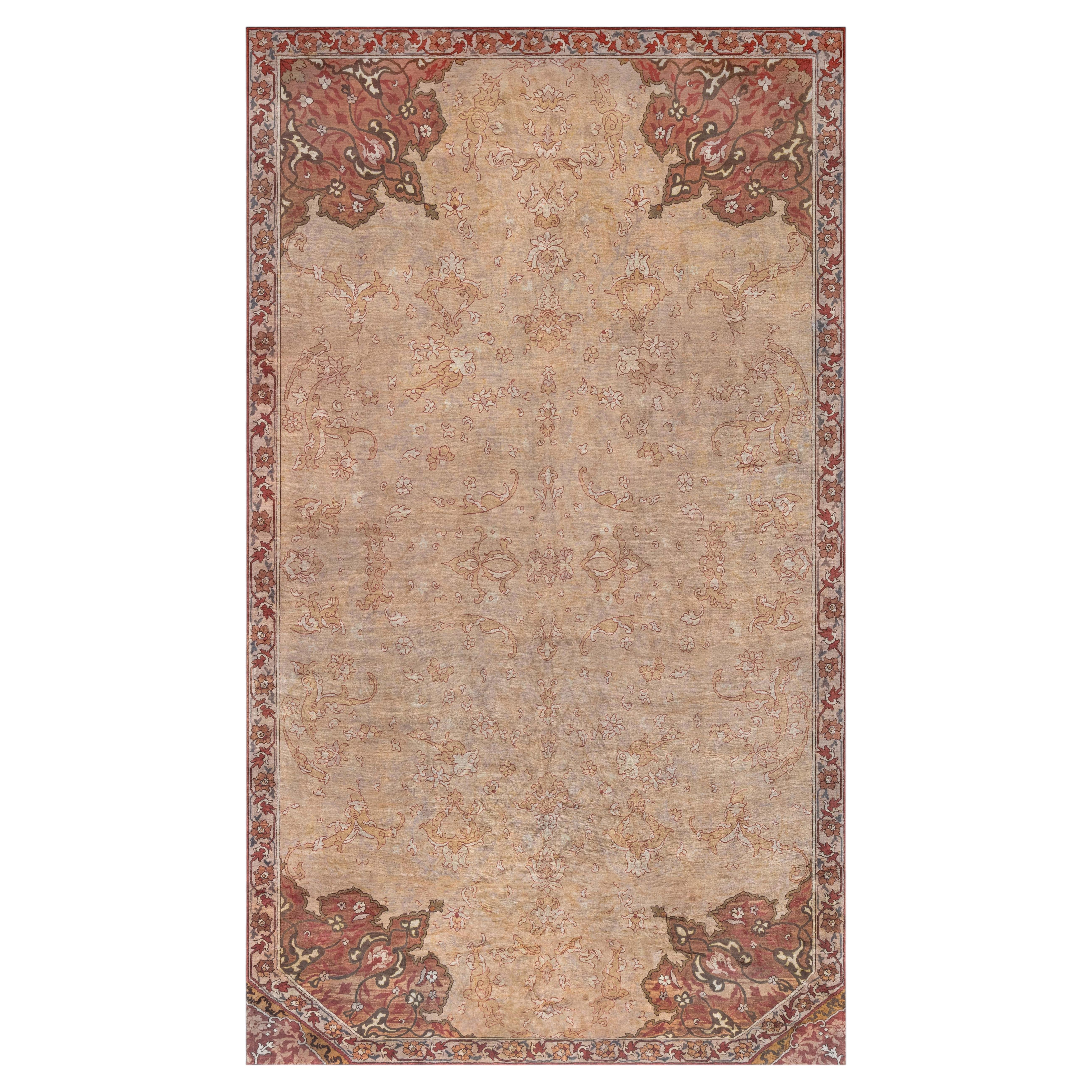 Doris Leslie Blau Antique Turkish Oushak Rug