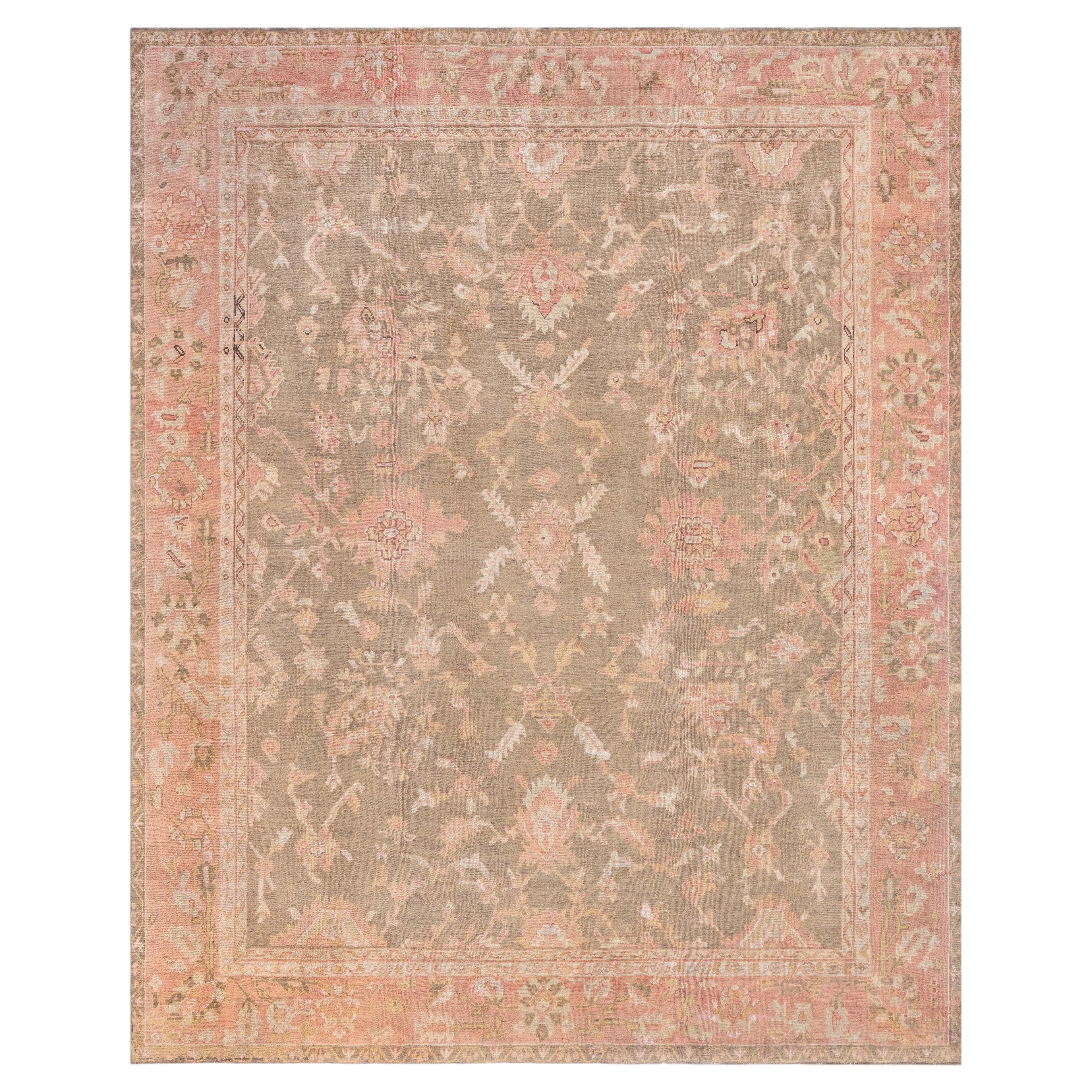 Doris Leslie Blau Antique Turkish Oushak Rug