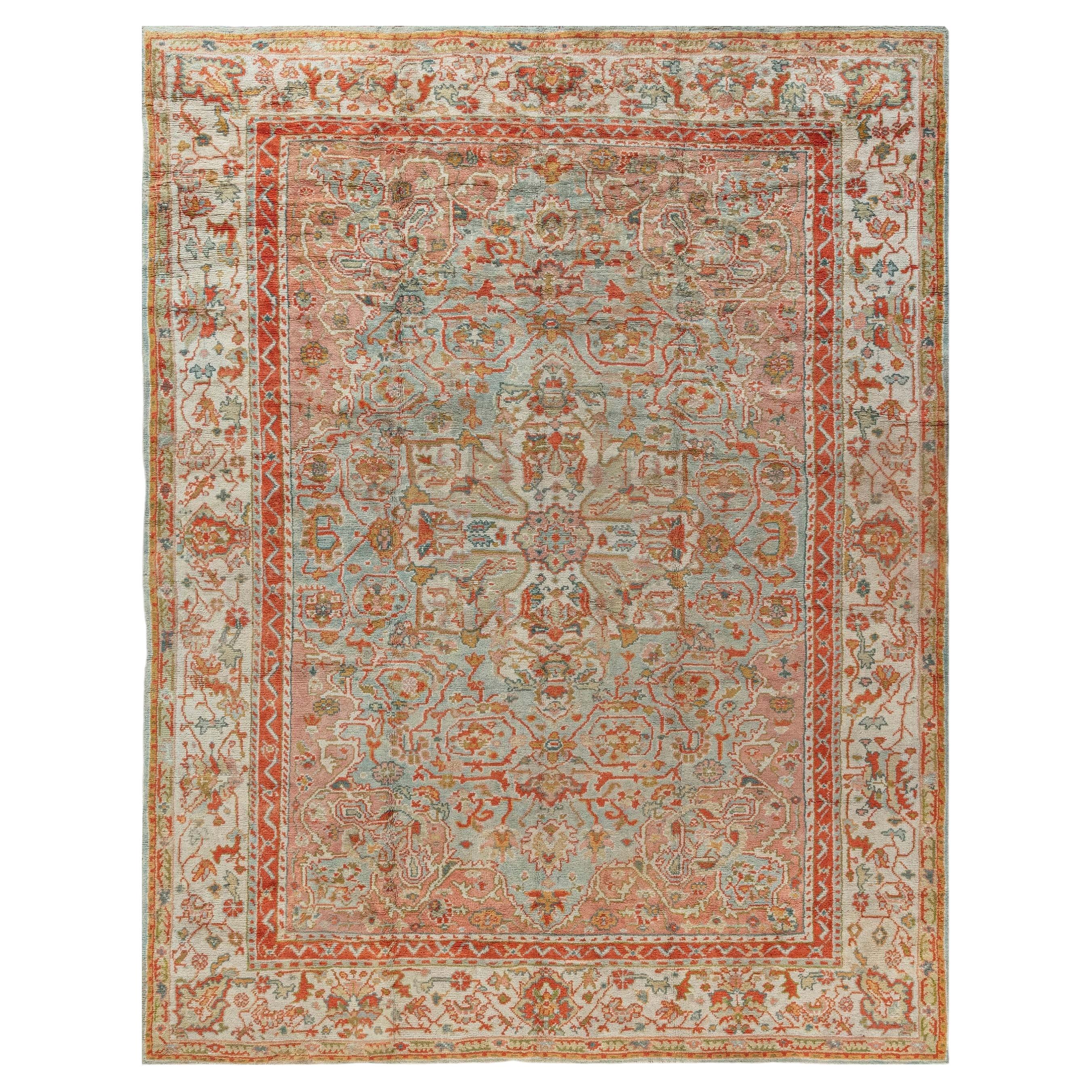 Doris Leslie Blau Antique Turkish Oushak Rug