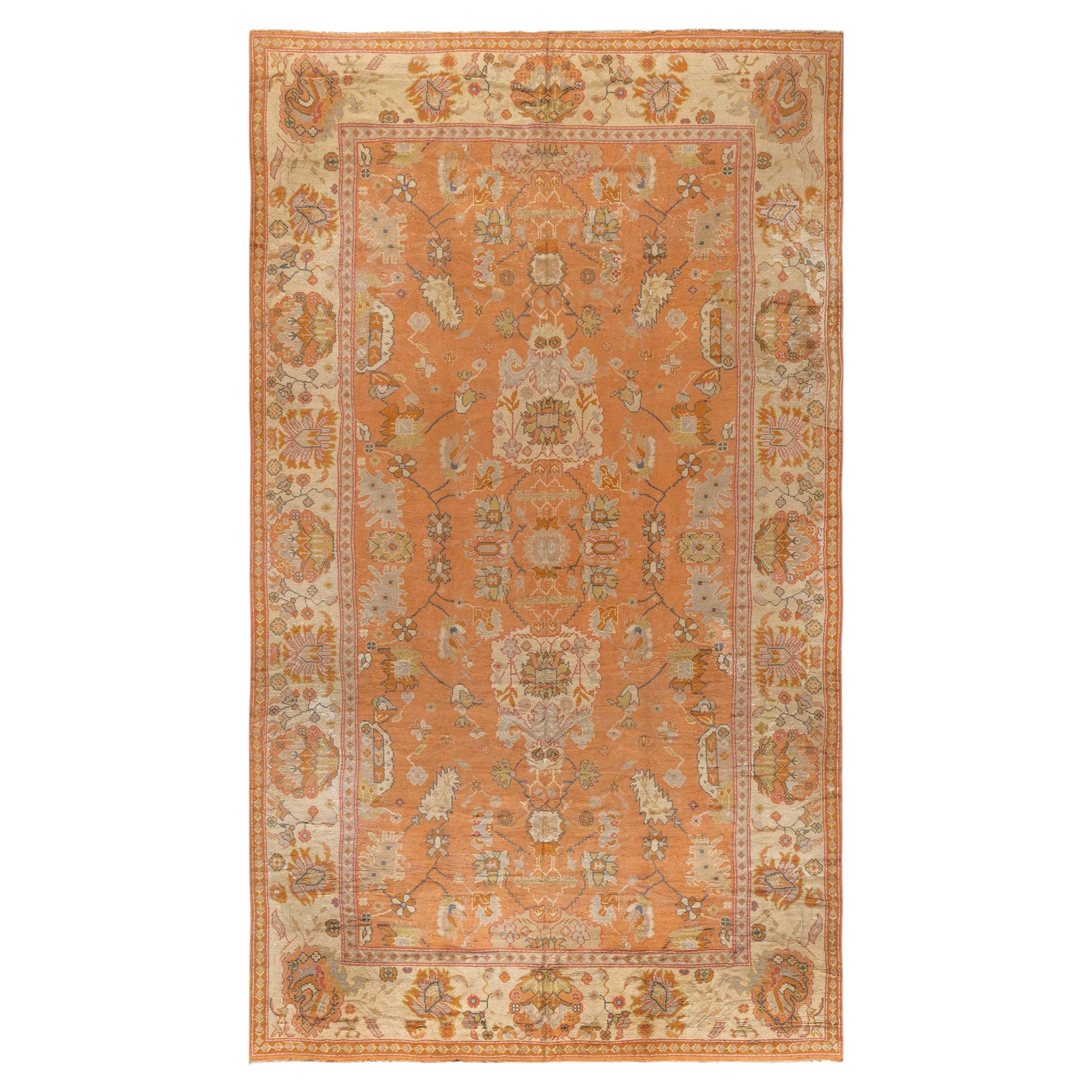 Doris Leslie Blau Antique Turkish Oushak Rug