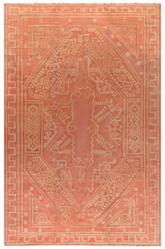 Doris Leslie Blau Antique Turkish Oushak Rug 'Size Adjusted'