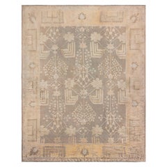 Tappeto Doris Leslie Blau in lana Oushak Turco Antico