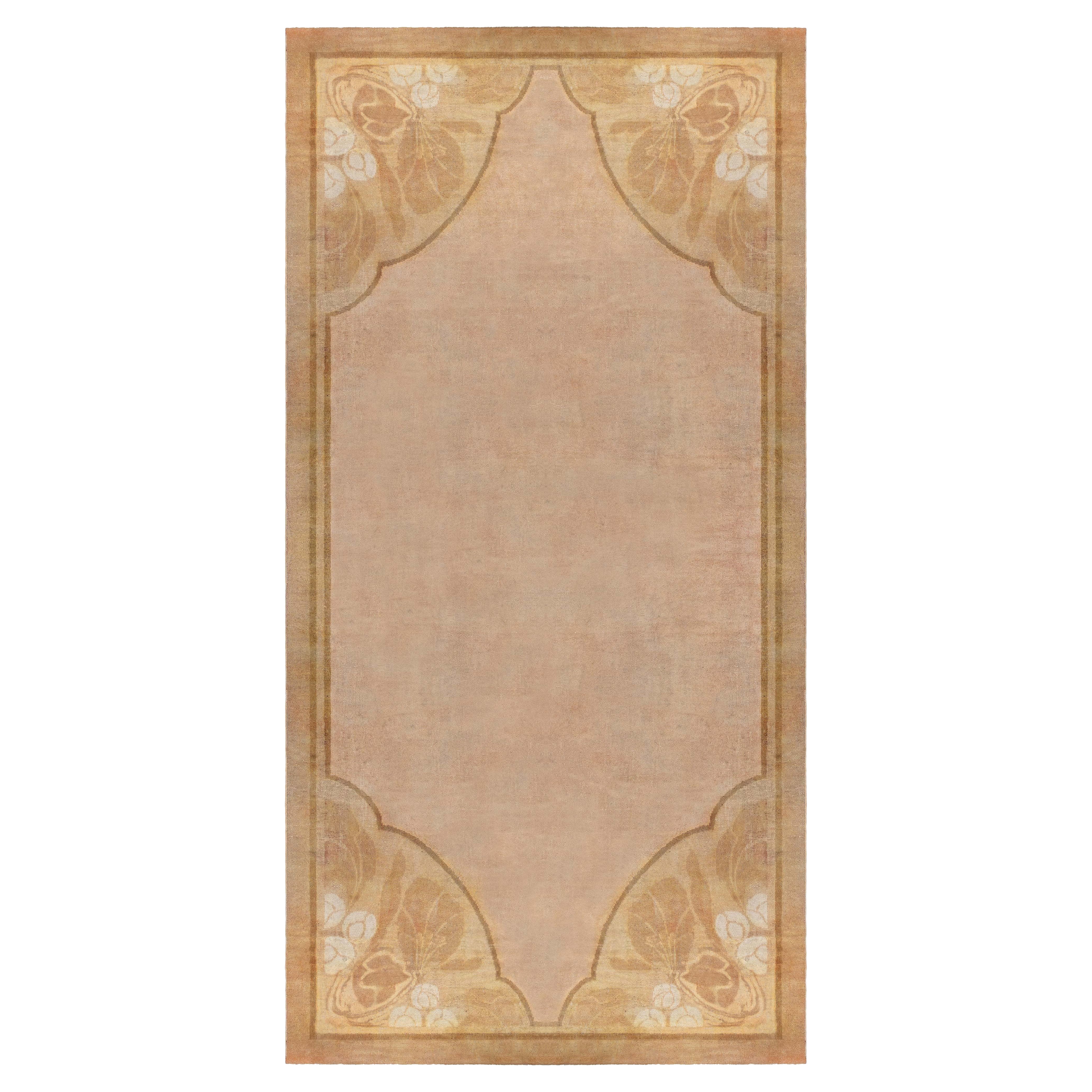 Doris Leslie Blau Antique Viennese Art Nouveau Rug For Sale