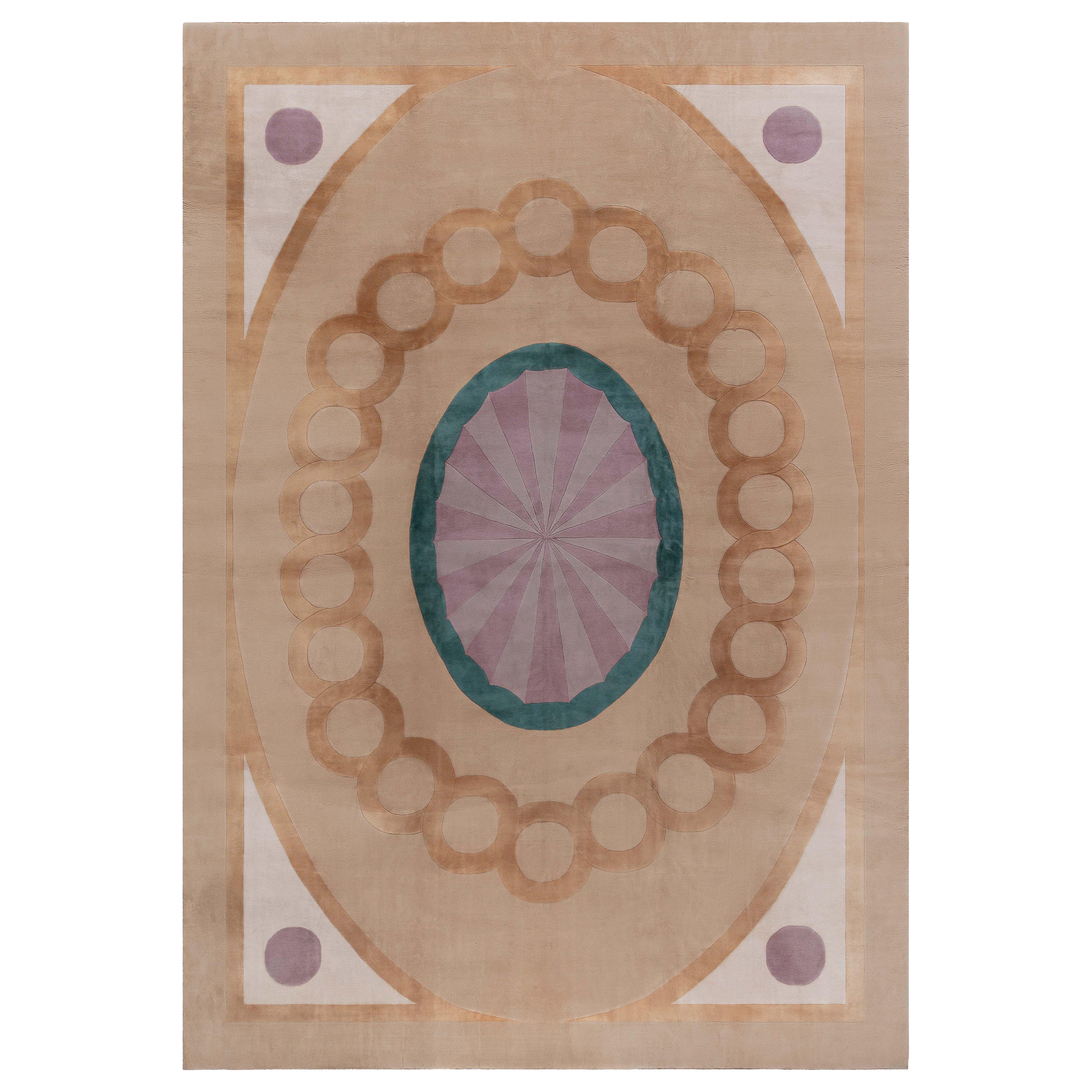 Doris Leslie Blau Tapis chinois Art déco