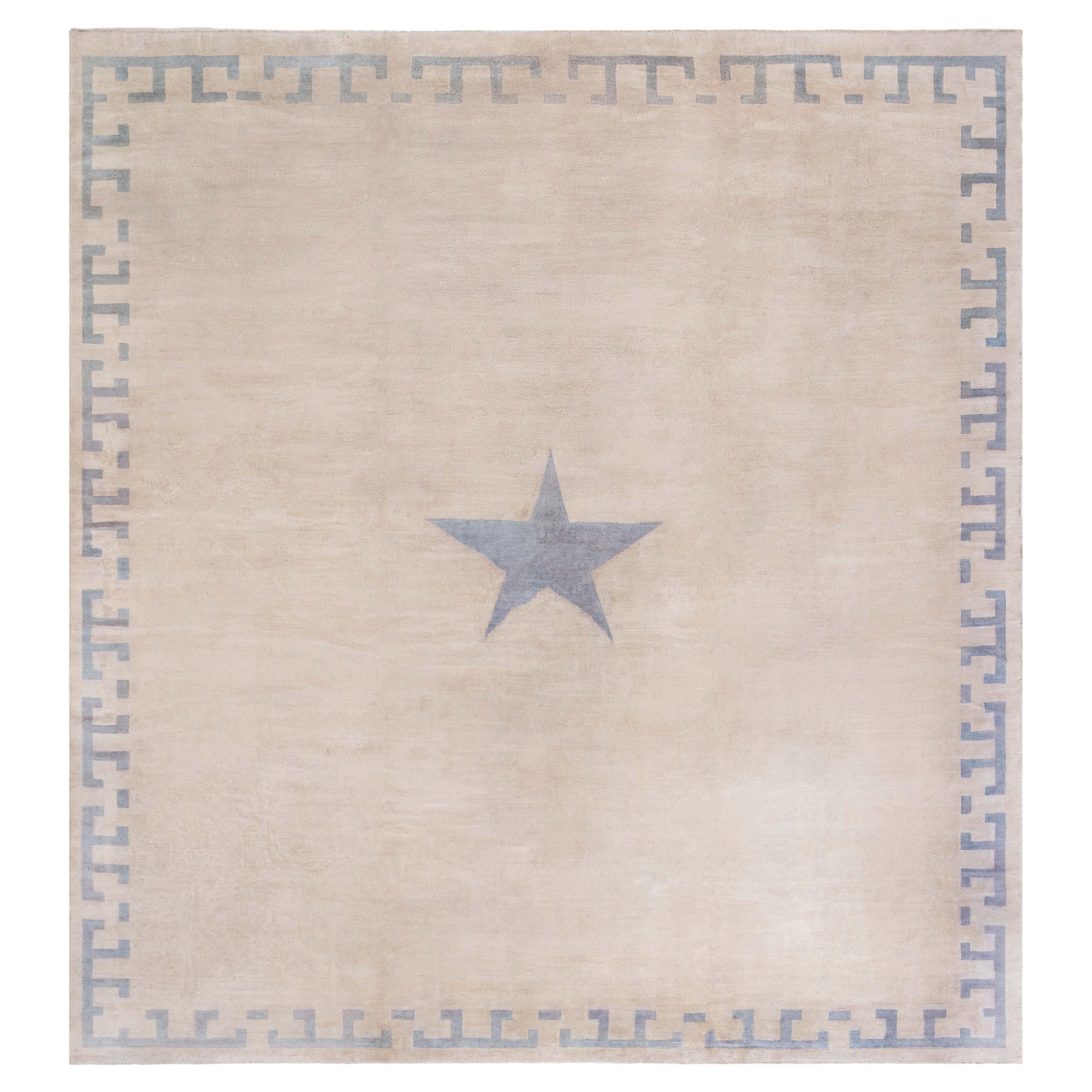 Doris Leslie Blau Art Deco Chinese Rug For Sale