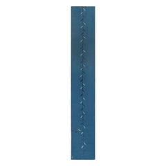 Doris Leslie Blau Art Deco Persian Meshad Blue Runner