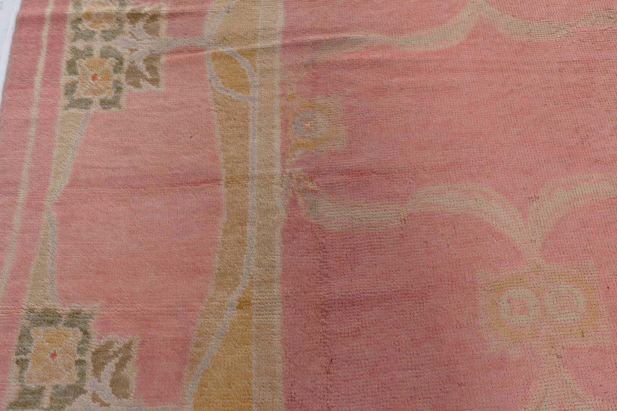 20th Century Doris Leslie Blau Arts & Crafts Rug by Gavin Morton For Sale