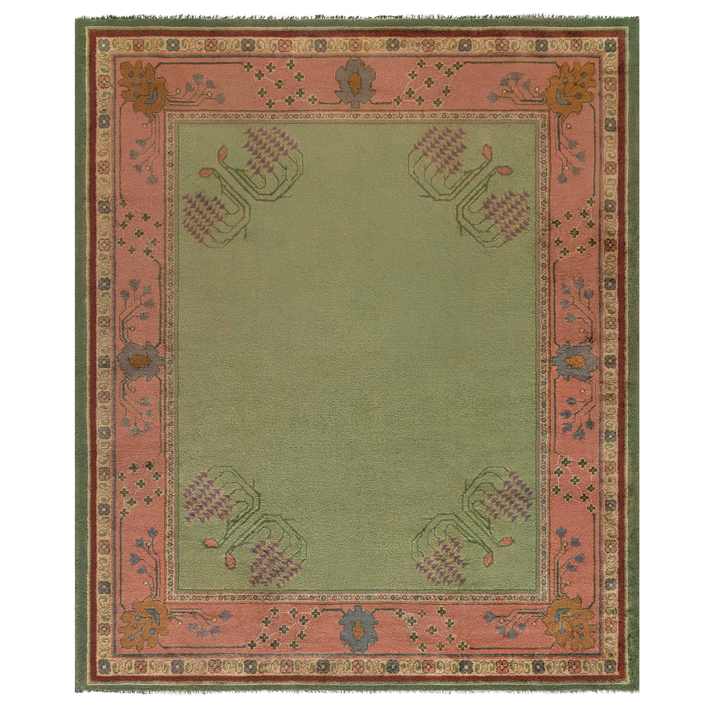 Arts and Crafts-Teppich von Gavin Morton im Angebot