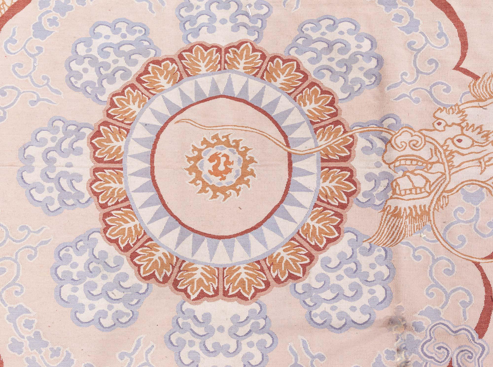 Doris Leslie Blauer Aubusson-Teppich
Größe: 9'10