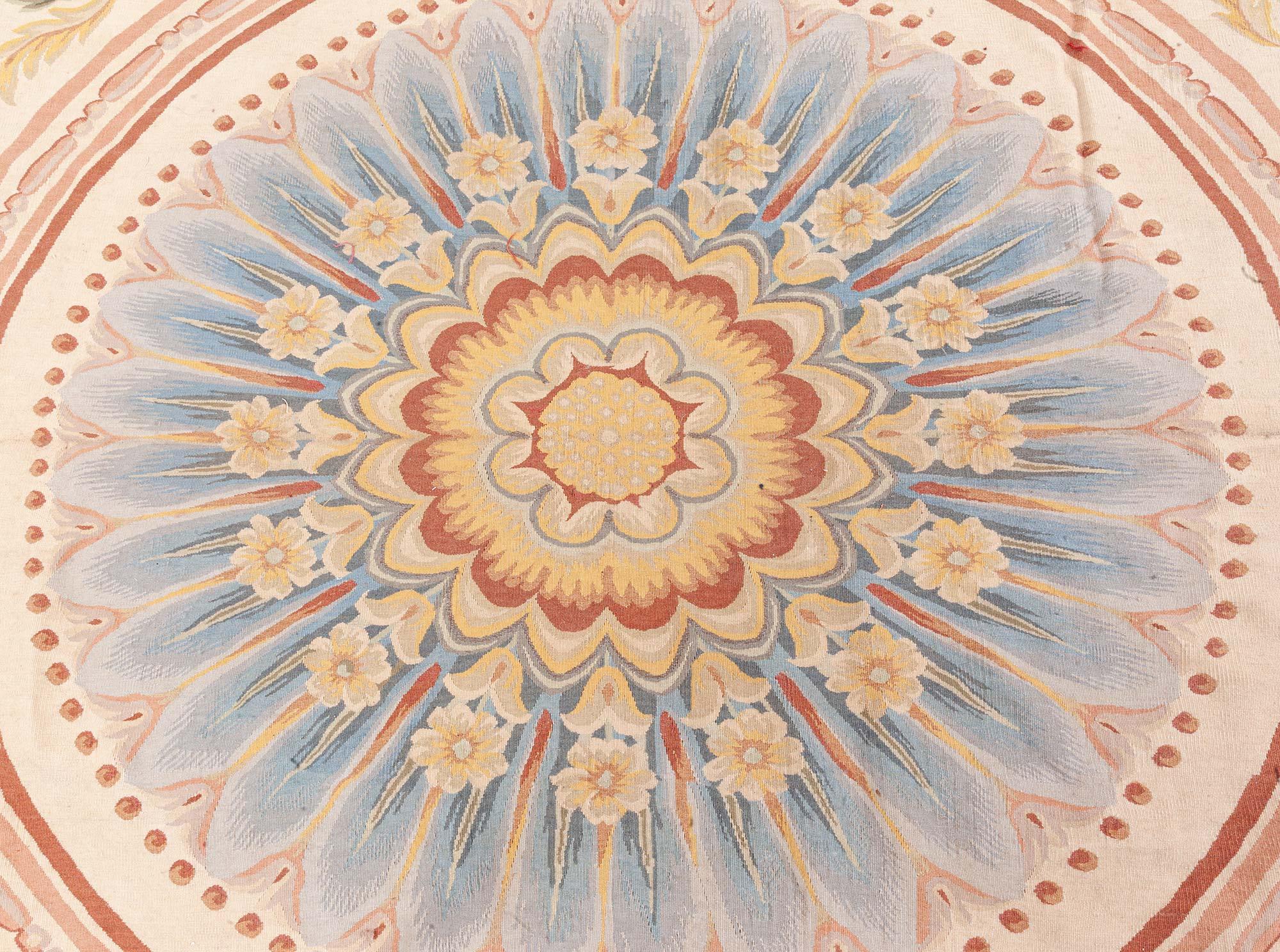 Contemporary Doris Leslie Blau Aubusson Rug For Sale