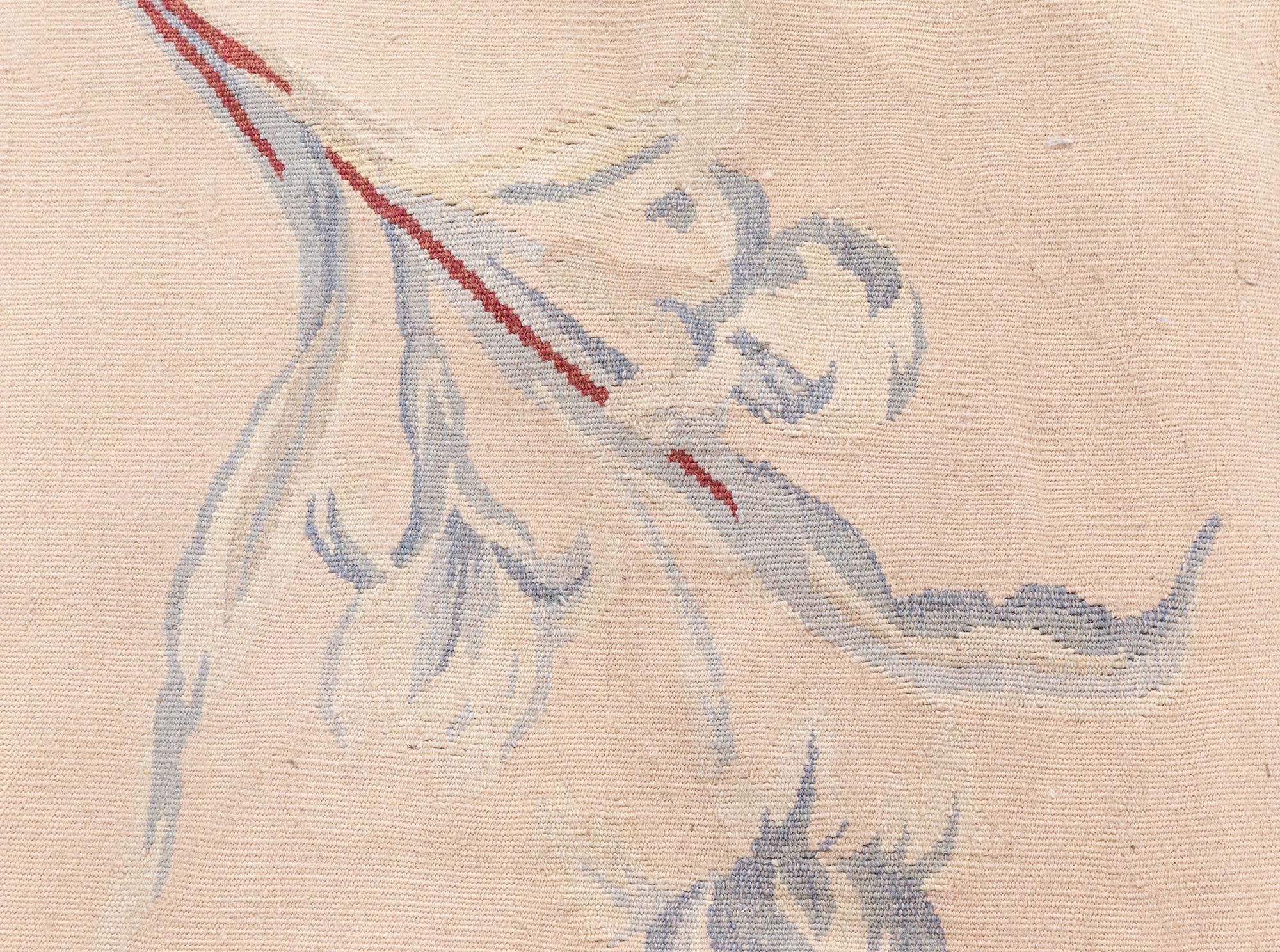 Contemporary Doris Leslie Blau Aubusson Rug For Sale