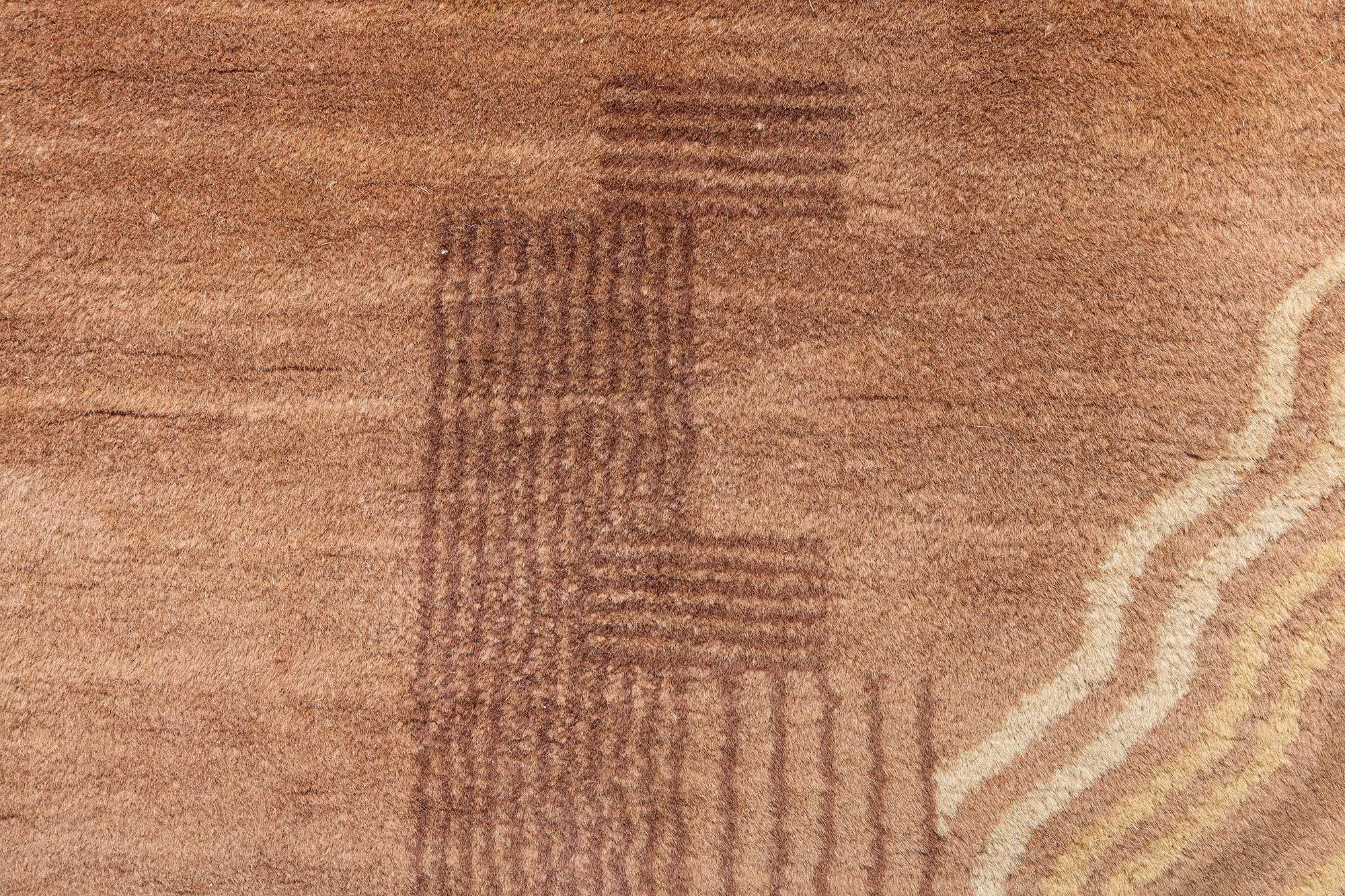 Noué à la main Tapis Art Déco chinois authentique Doris Leslie Blau des années 1930 en vente