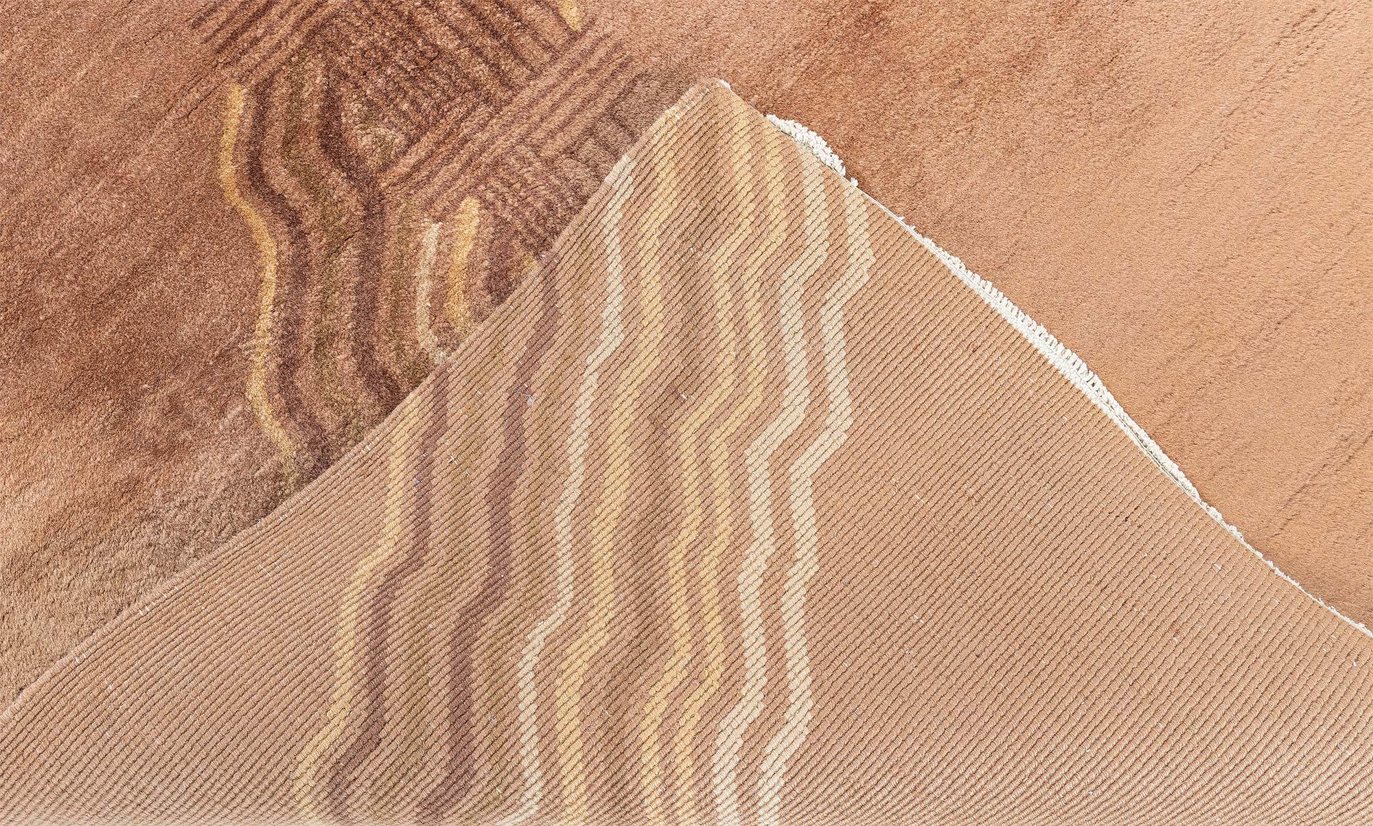 Laine Tapis Art Déco chinois authentique Doris Leslie Blau des années 1930 en vente