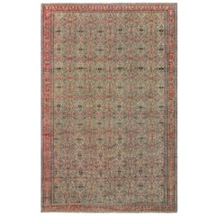 Doris Leslie Blau Authentic 19th Century Persian Senneh Botanic Rug