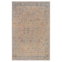 Antique Doris Leslie Blau Authentic 19th Century Persian Tabriz Handmade Rug