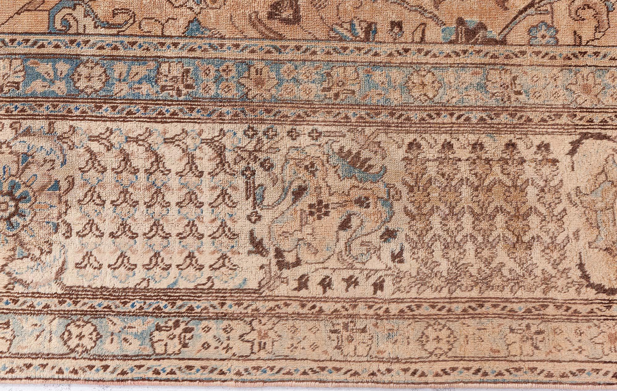 Doris Leslie Blau Tappeto persiano Tabriz autentico del XIX secolo In condizioni buone in vendita a New York, NY