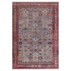 Doris Leslie Blau Authentic 19th Century Sultanabad Handmade Wool Rug