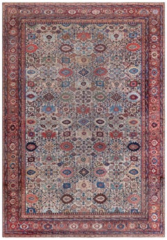 Doris Leslie Blau Authentic 19th Century Sultanabad Handmade Wool Rug
