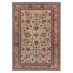 Doris Leslie Blau Authentic 19th Century Sultanabad Handmade Wool Rug