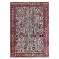Doris Leslie Blau Authentic 19th Century Sultanabad Handmade Wool Rug