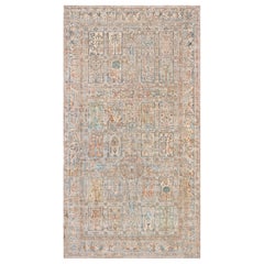 Doris Leslie Blau Alfombra persa Kirman auténtica de principios del siglo XX