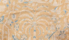 Doris Leslie Blau Authentic Indian Animal Design Wool Rug (Size Adjusted)