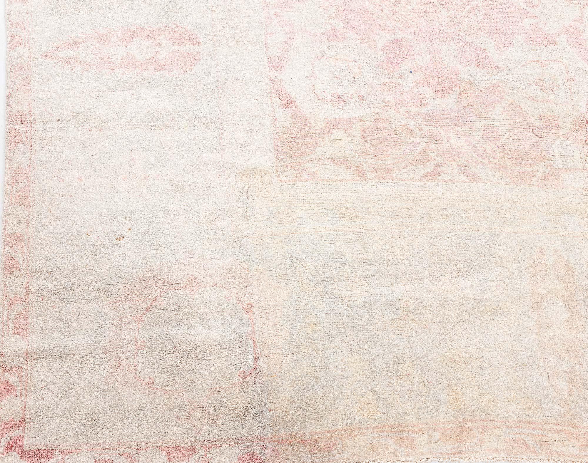 XX secolo Doris Leslie Blau Tappeto autentico in cotone indiano Agra in vendita