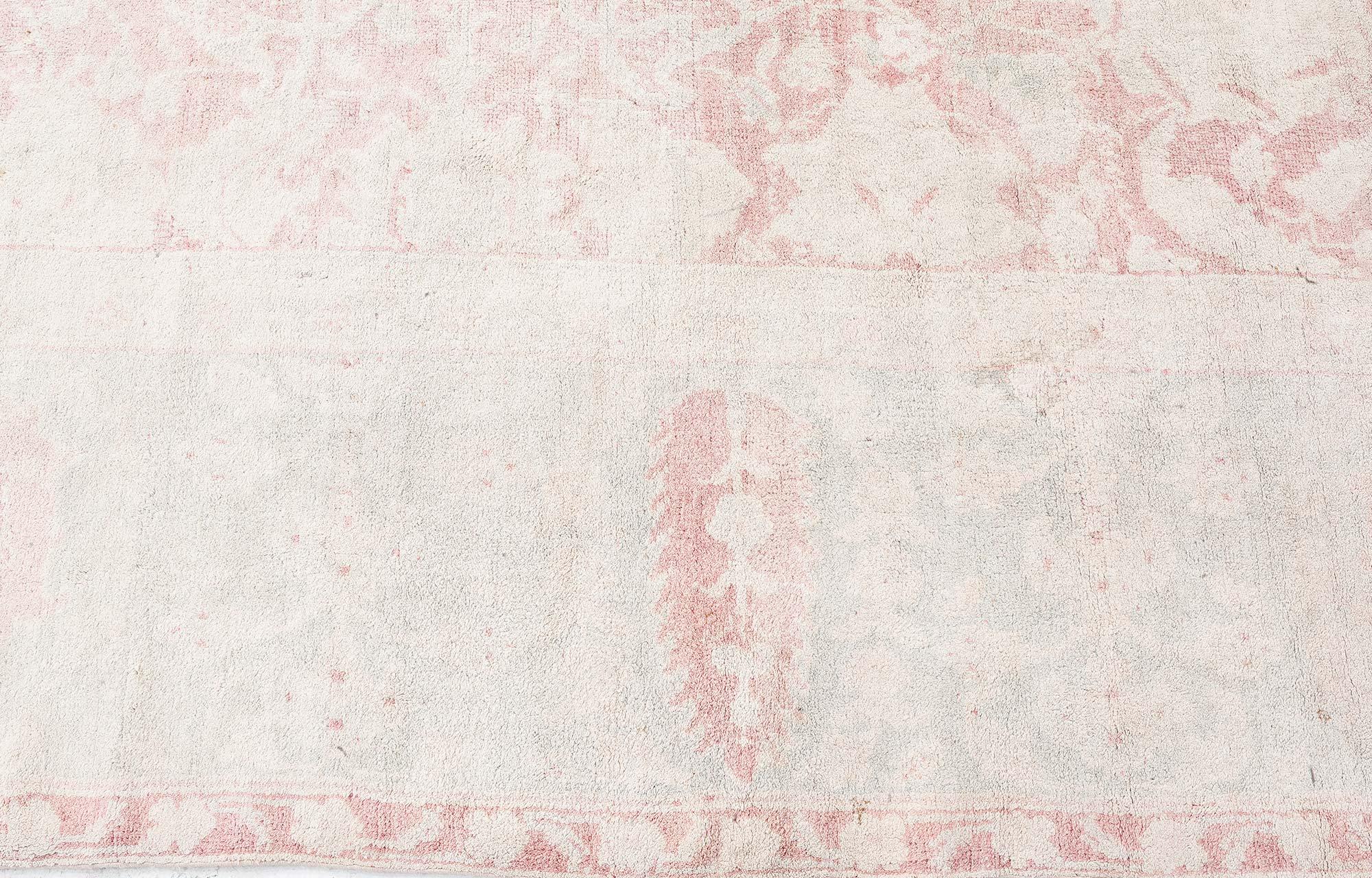 Doris Leslie Blau Tappeto autentico in cotone indiano Agra in vendita 1