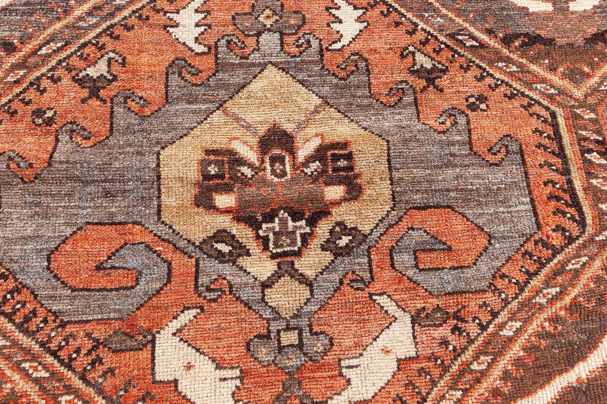 Doris Leslie Blau Authentic Persian Bakhtiari Handmade Wool Rug For Sale 1