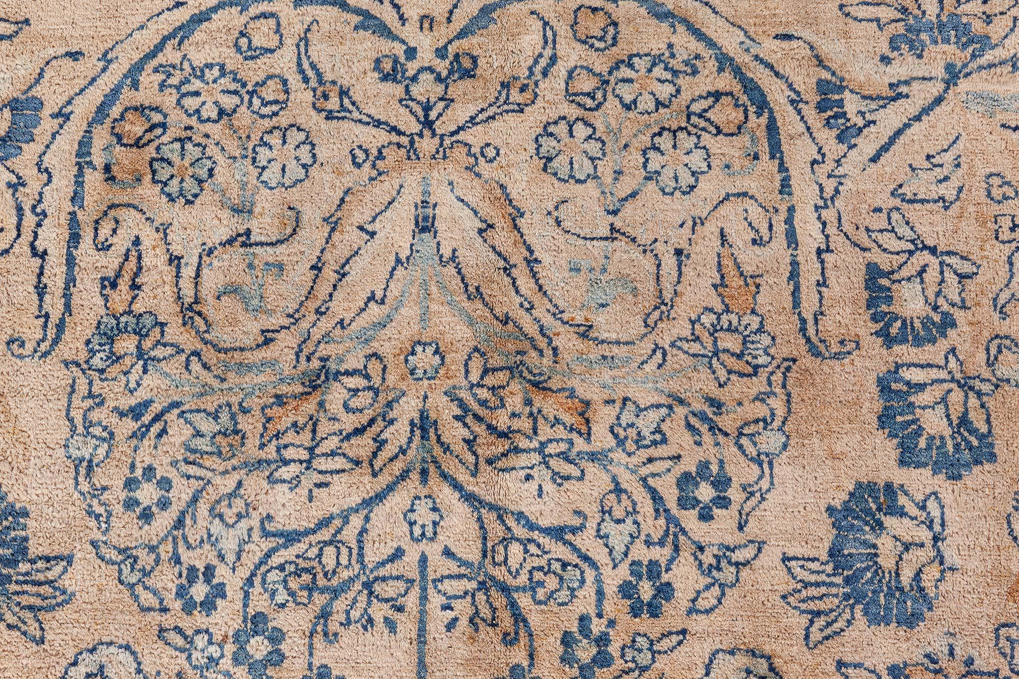 Tapis persan Kirman authentique Doris Leslie Blau fait à la main Bon état - En vente à New York, NY