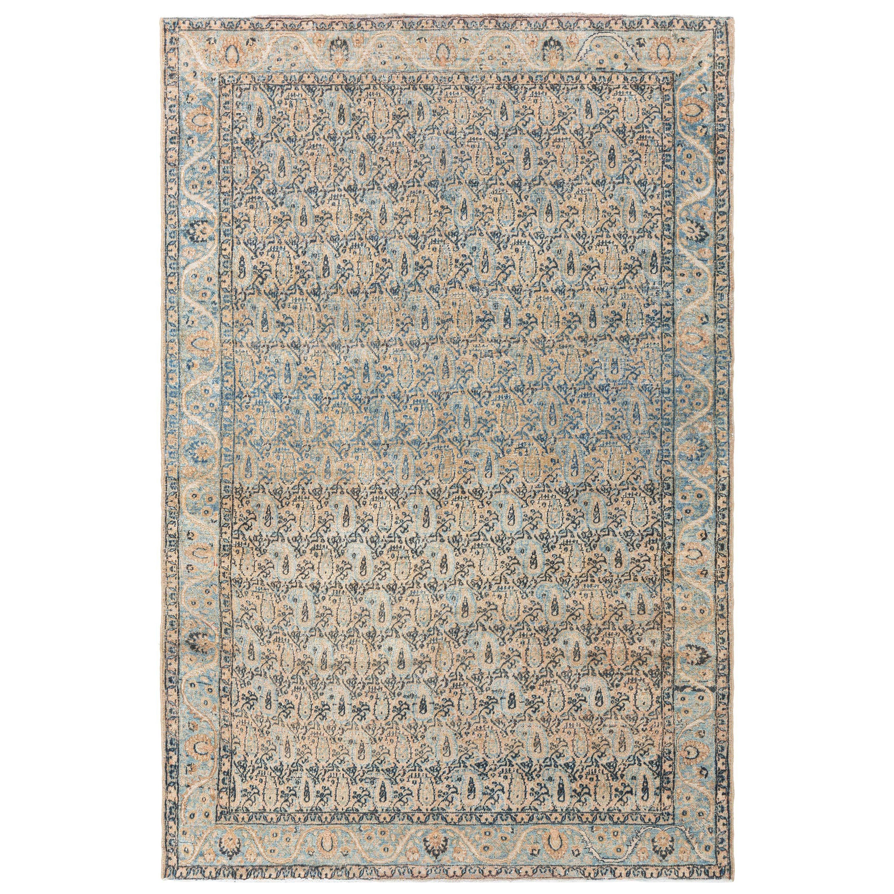 Tapis persan Kirman authentique Doris Leslie Blau fait à la main