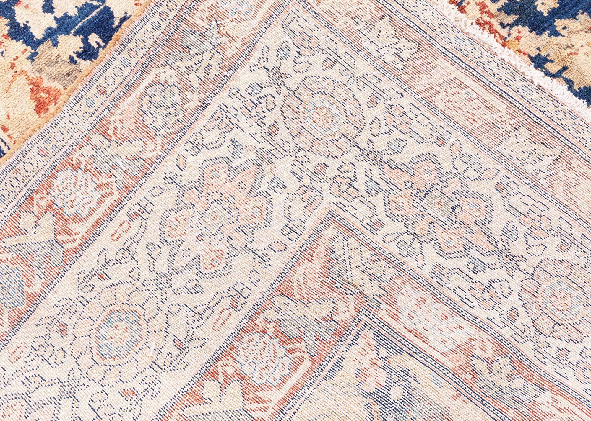 Tapis persan authentique Malayer Botanic fait à la main Doris Leslie Blau en vente 3