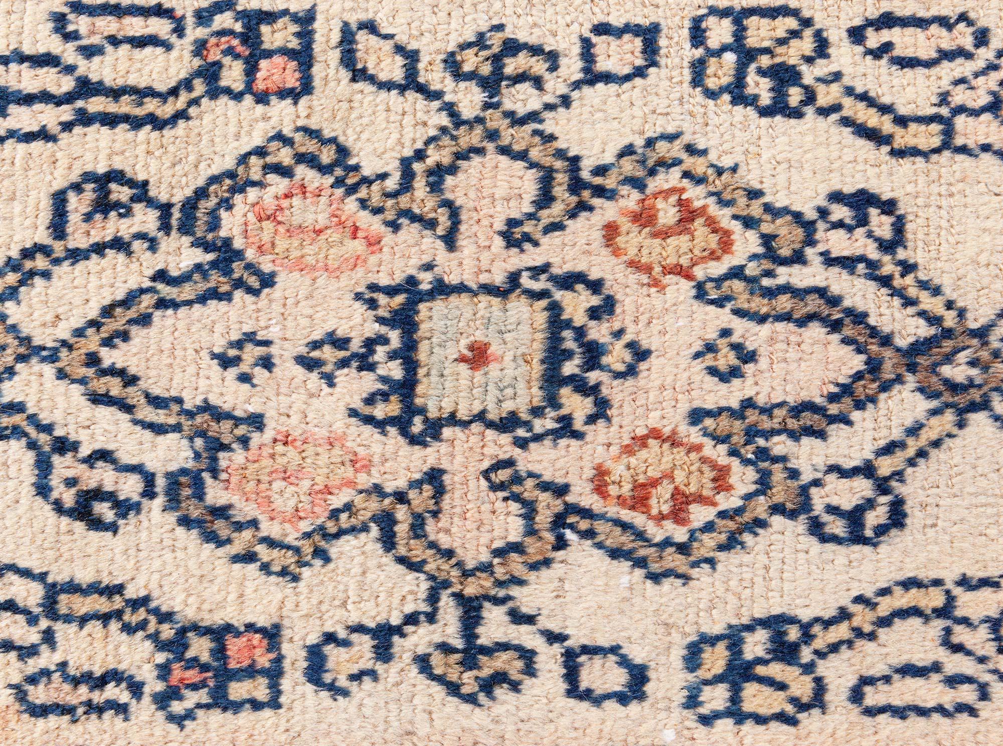 Tapis persan authentique Malayer Botanic fait à la main Doris Leslie Blau Bon état - En vente à New York, NY