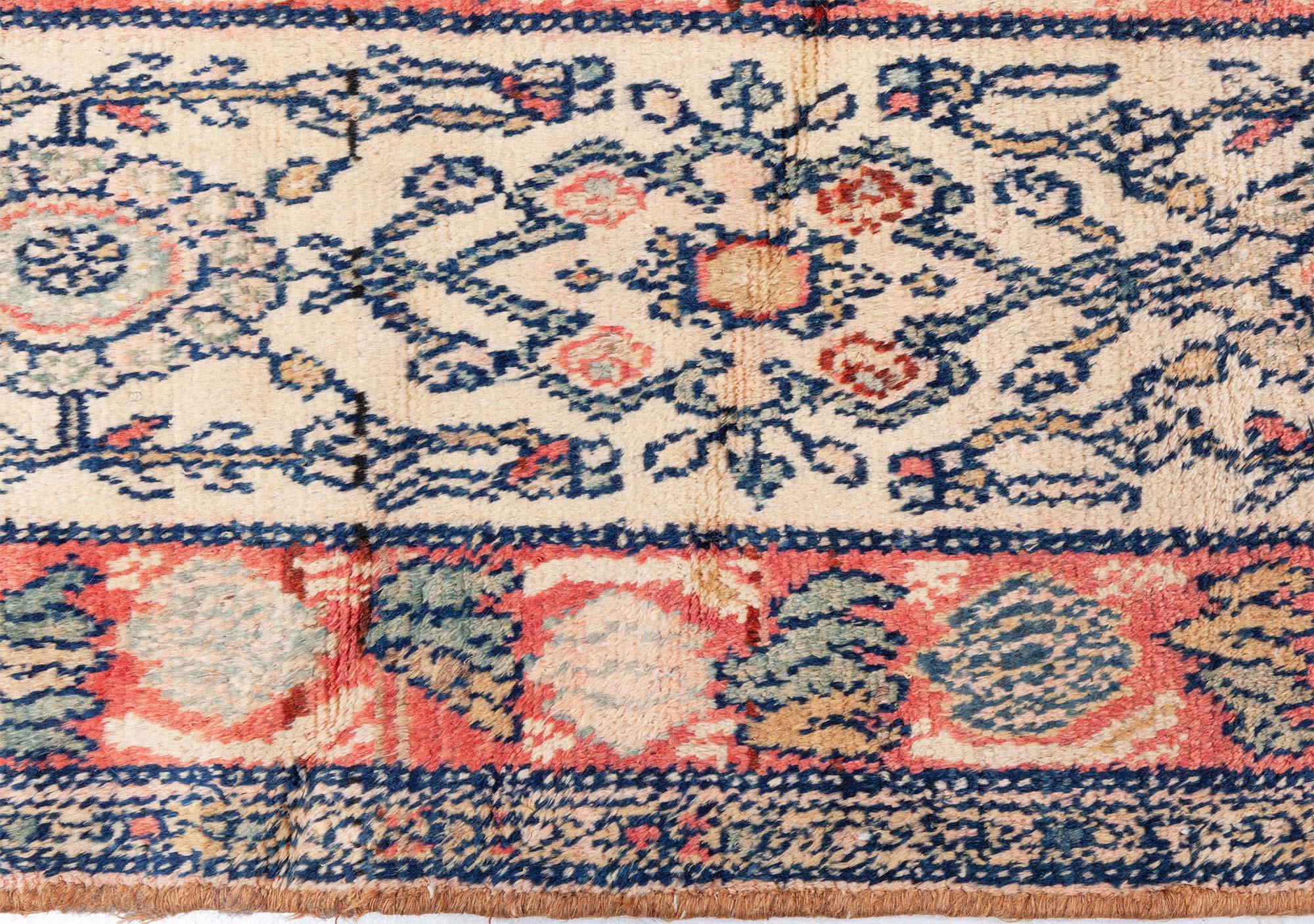 Tapis persan authentique Malayer Botanic fait à la main Doris Leslie Blau en vente 1